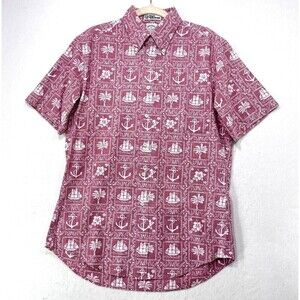 Reyn Spooner Brooks Brothers Shirt Men M Regent Hawaiian Resort Aloha Vacation